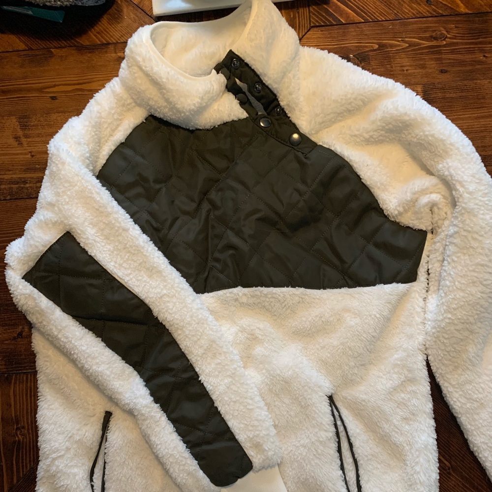 Sherpa pullover